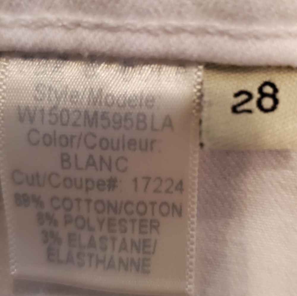 nwt rag & bone White Skinny Full Length Jeans - Picture 7 of 13